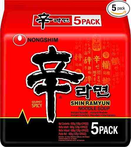 Shin Ramyun Shin Noodle ( Nongshim, South Korea )