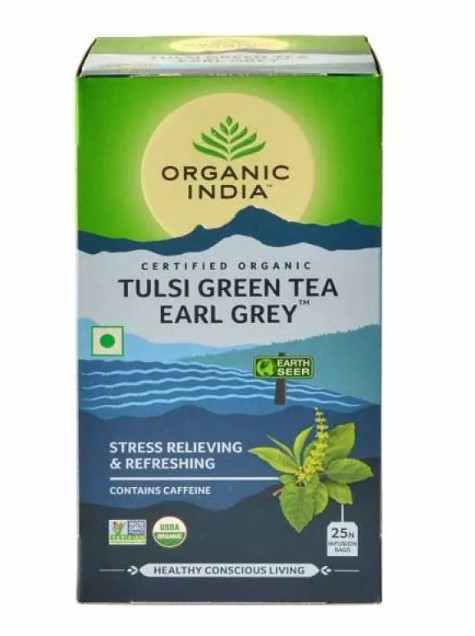 Tulsi Green Tea Earl Grey ( Organic India, Lucknow )