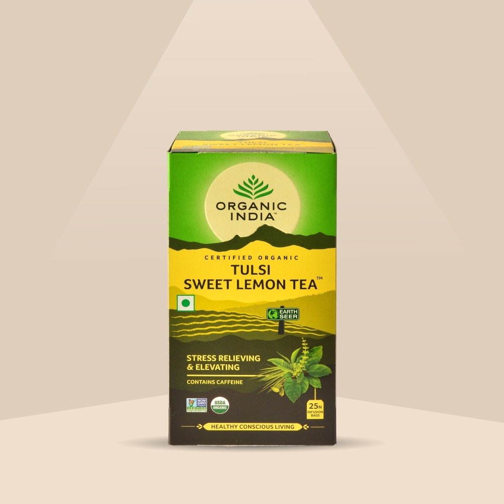 Tulsi Sweet Lemon Tea ( Organic India, Lucknow )