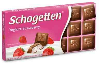 Yoghurt Strawberry Chocolate (Schogetten,Germany)