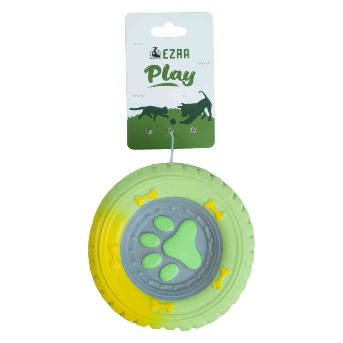 Ezra Play Tire E Squeaky Latex Toy