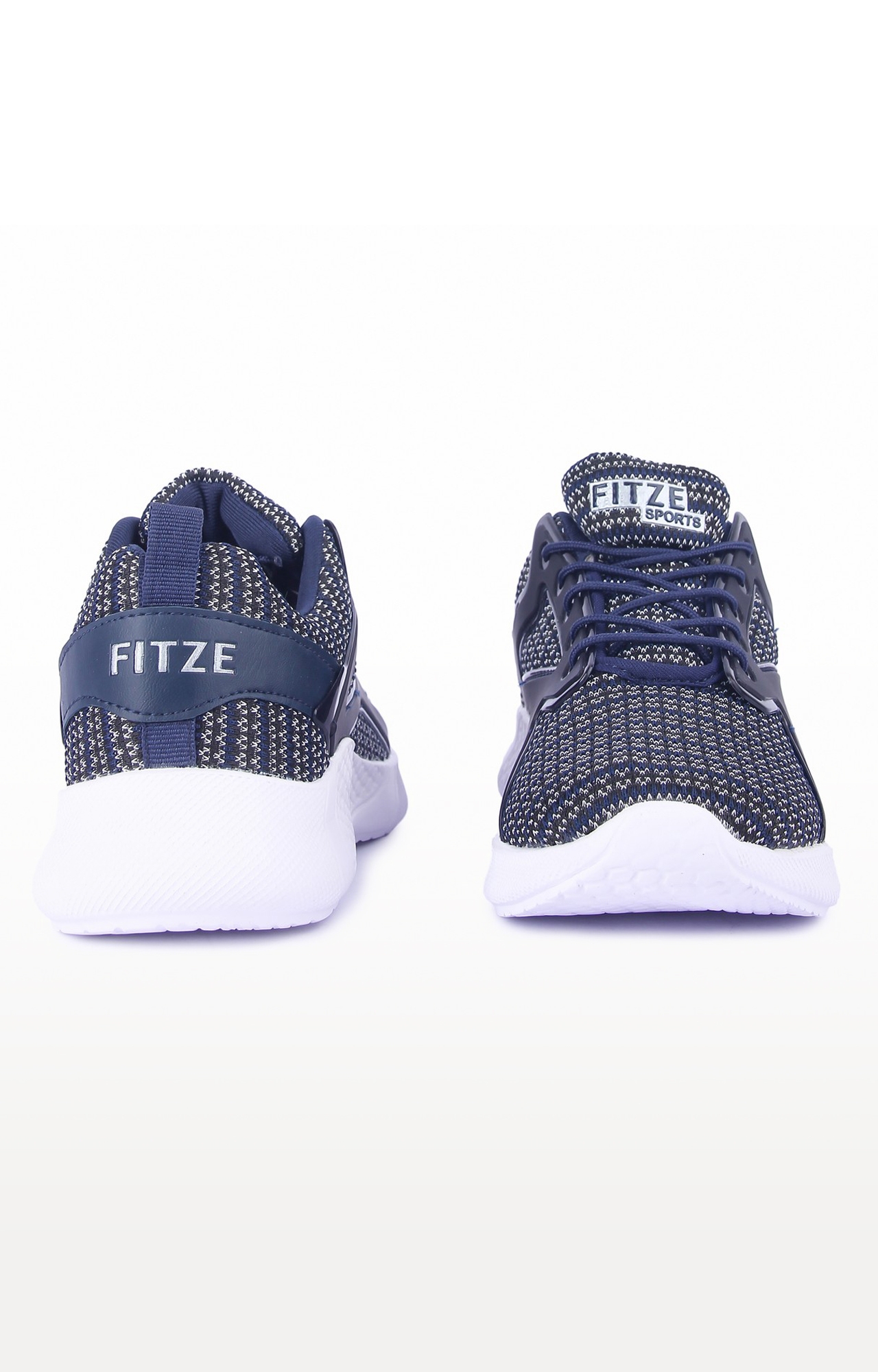 Fitze | Grey Blue Running Shoes (FLC_09_GREY_BLU) 2