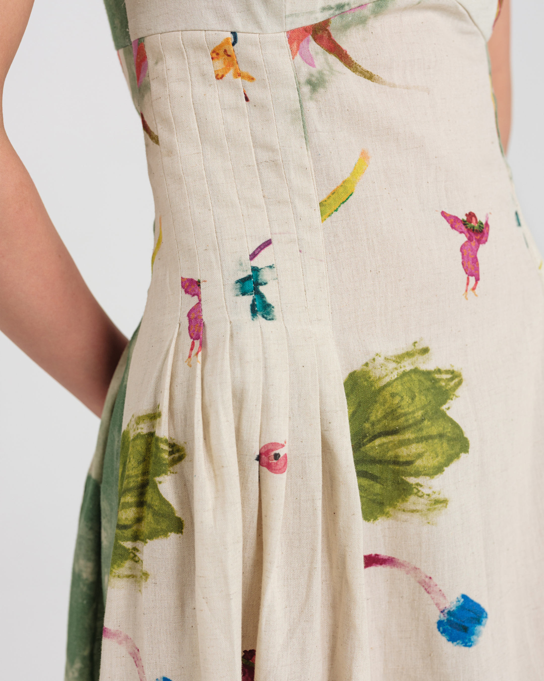 Sway Pleated Dress