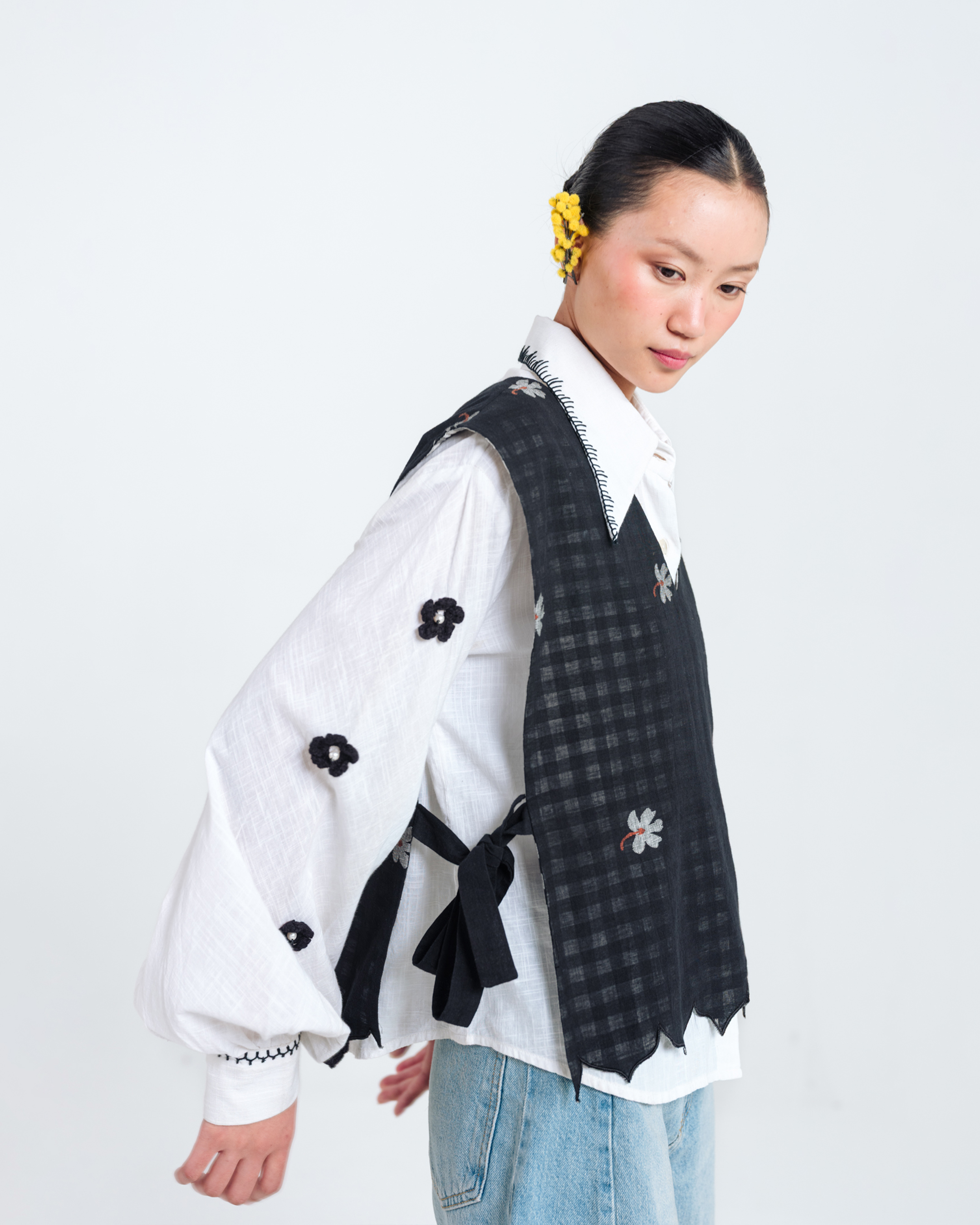 Leap Jamdani Scallop Overlay