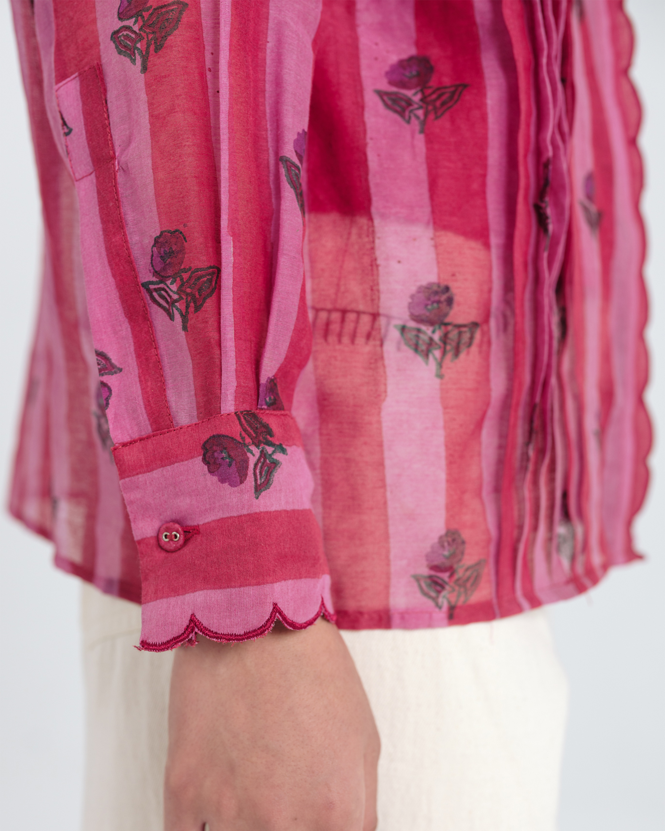 Spring Scallop Shirt