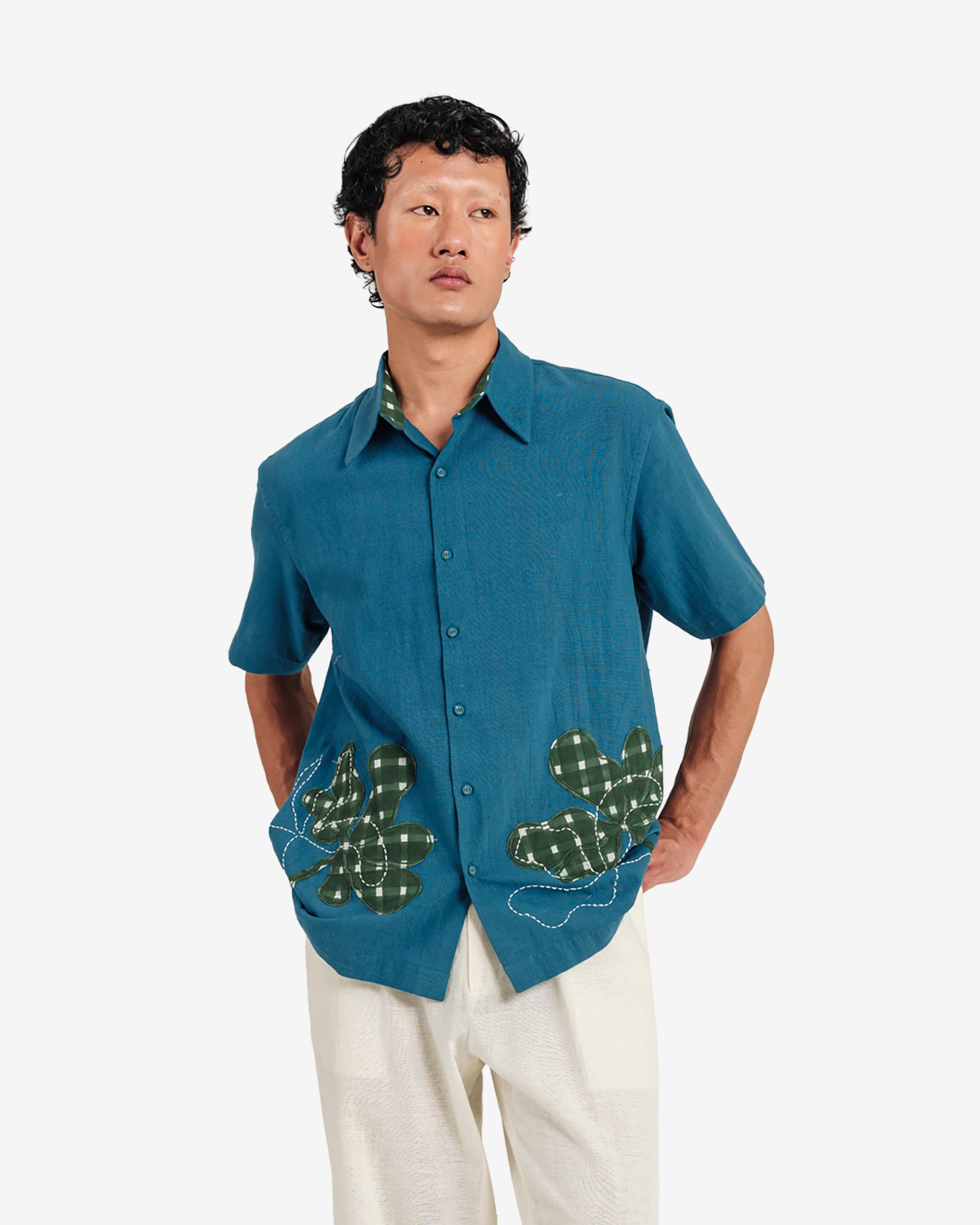 Ether Handloom Men'S Shirt