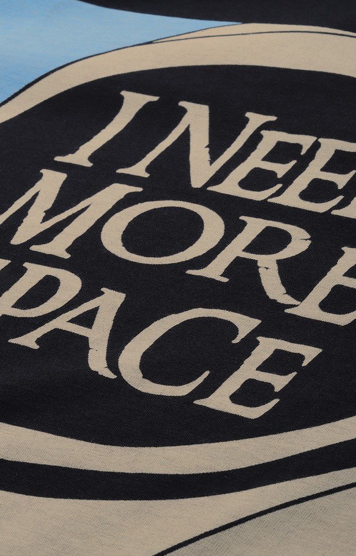 Men's Black Cotton Typographic Printed Sweatshirt
