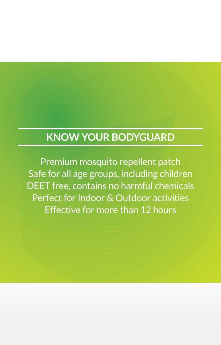 Bodyguard Premium Natural Anti Mosquito Patches - 20 + 4 Patches