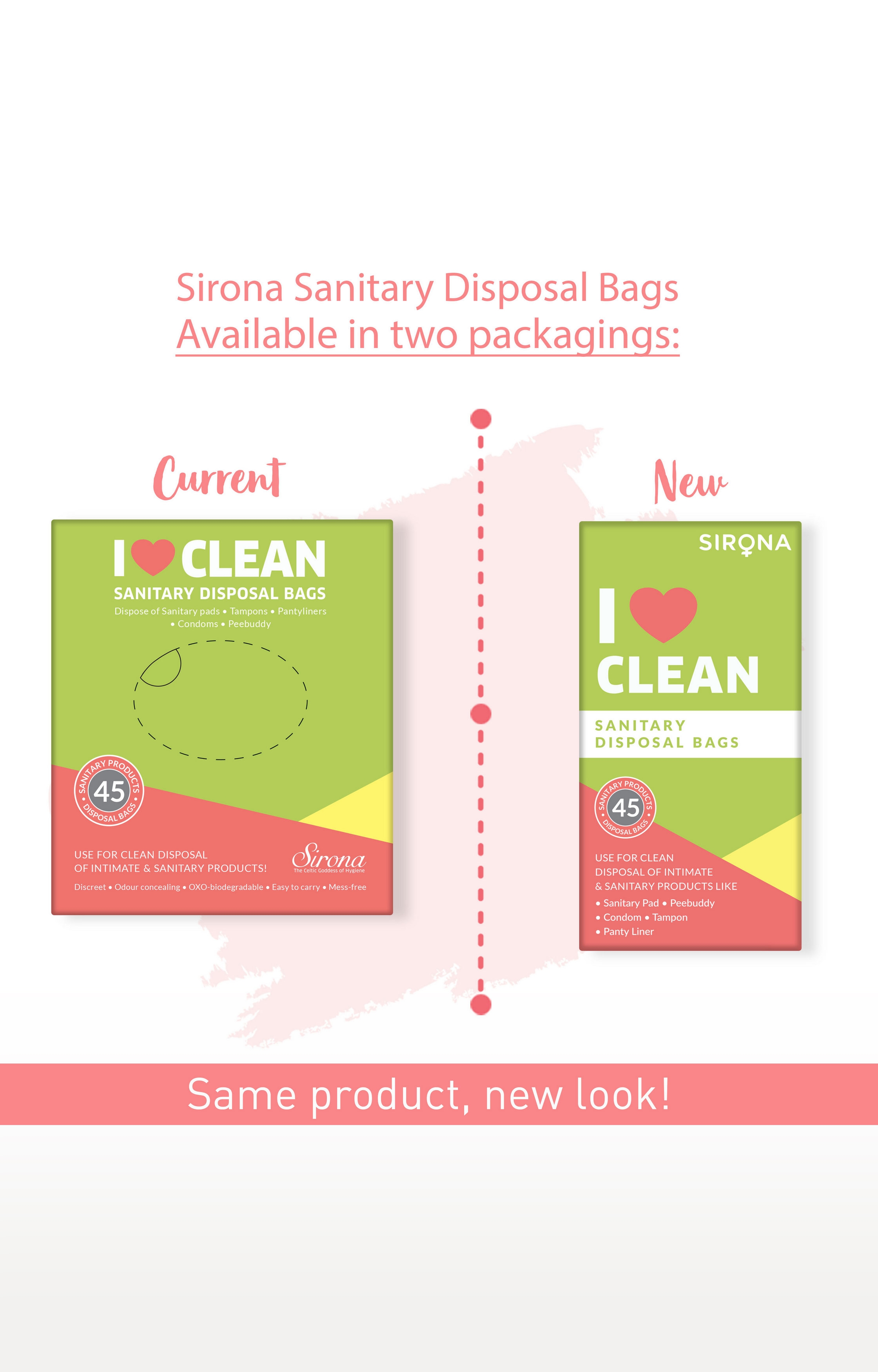 Sirona | Sirona Sanitary and Diapers Disposal Bag 45 Bags 3