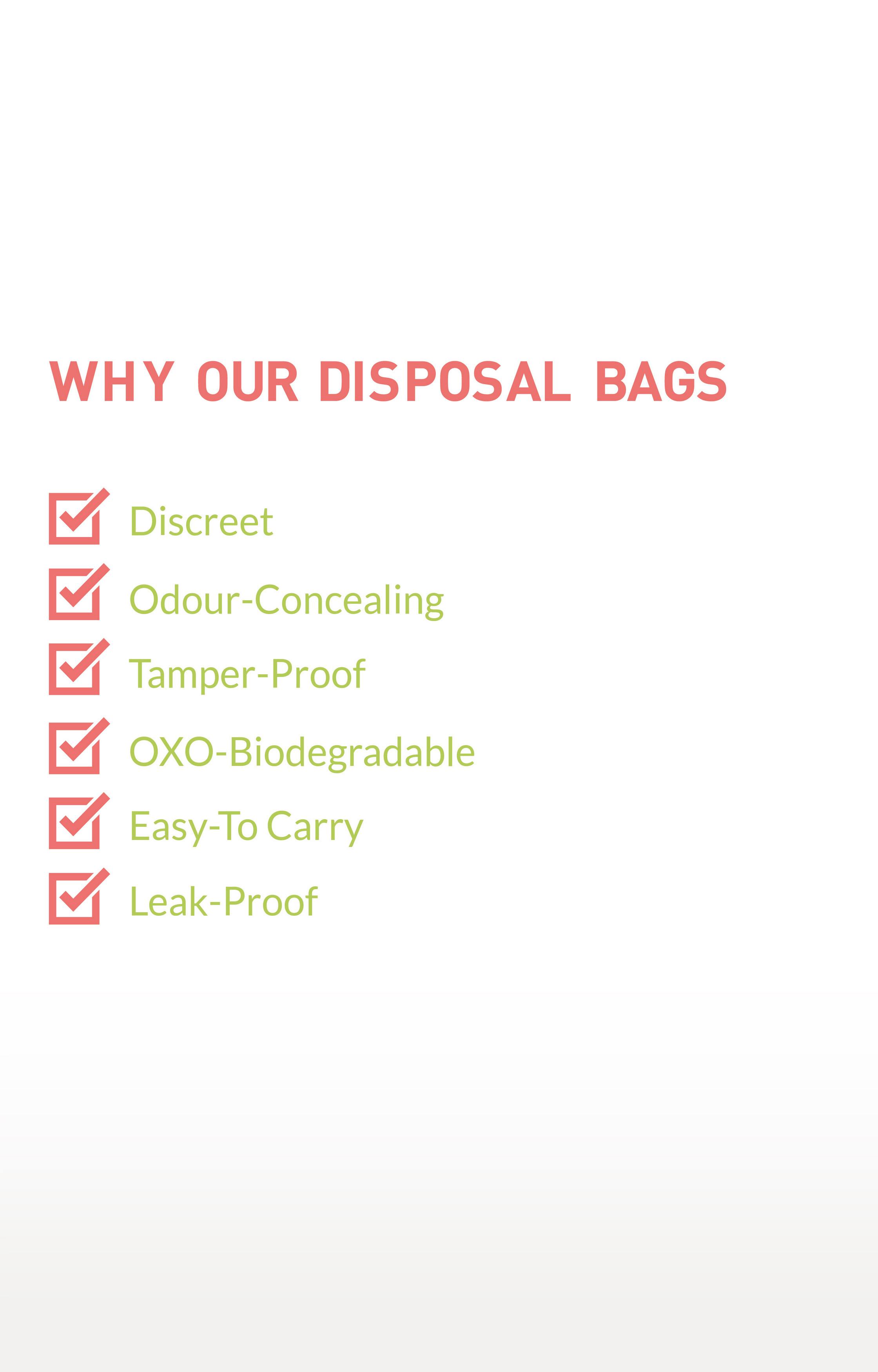 Sirona | Sirona Sanitary and Diapers Disposal Bag 45 Bags 5