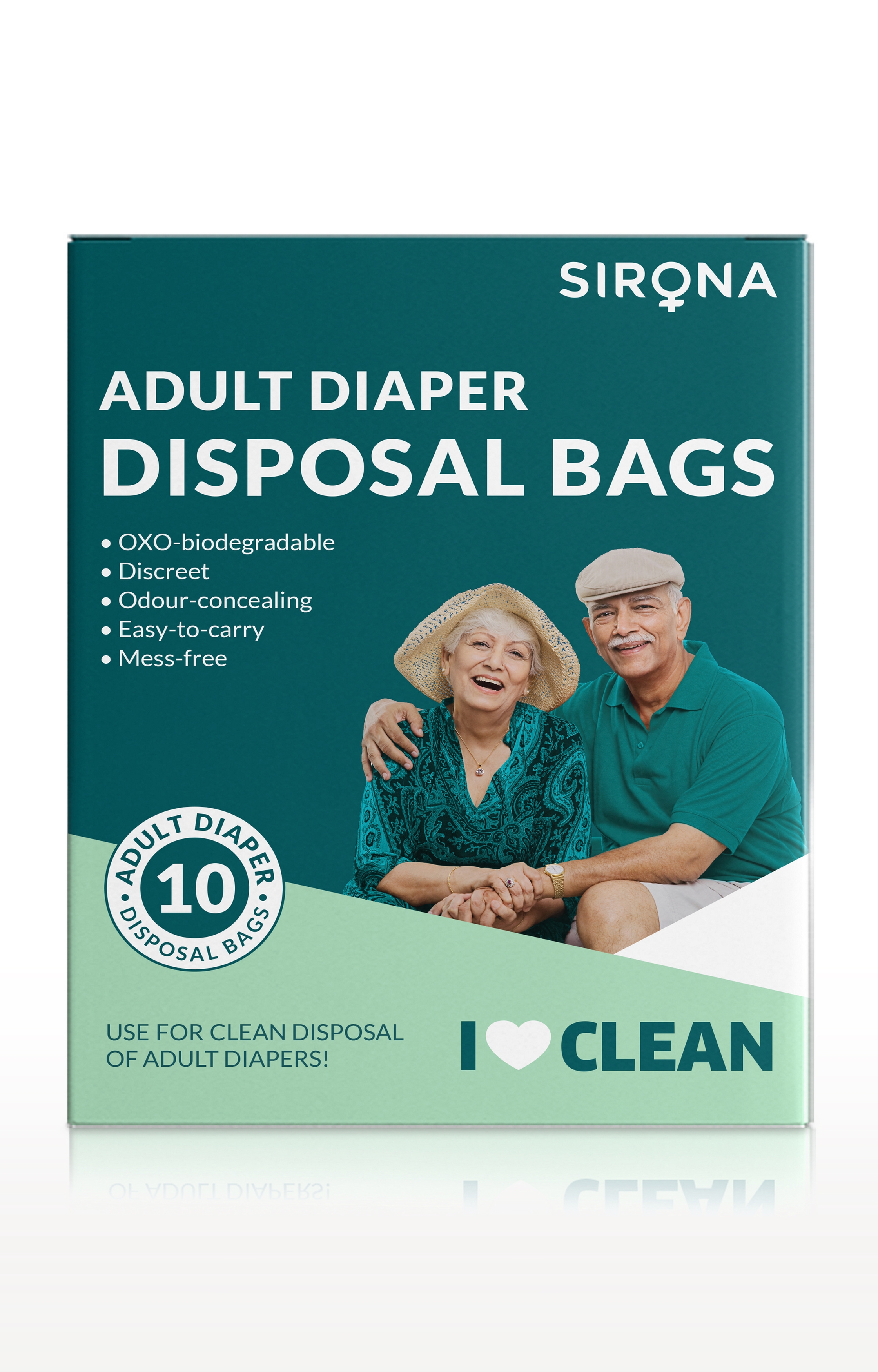 Sirona | Sirona Premium Adult Diaper Disposal Bags 10 Bags 2