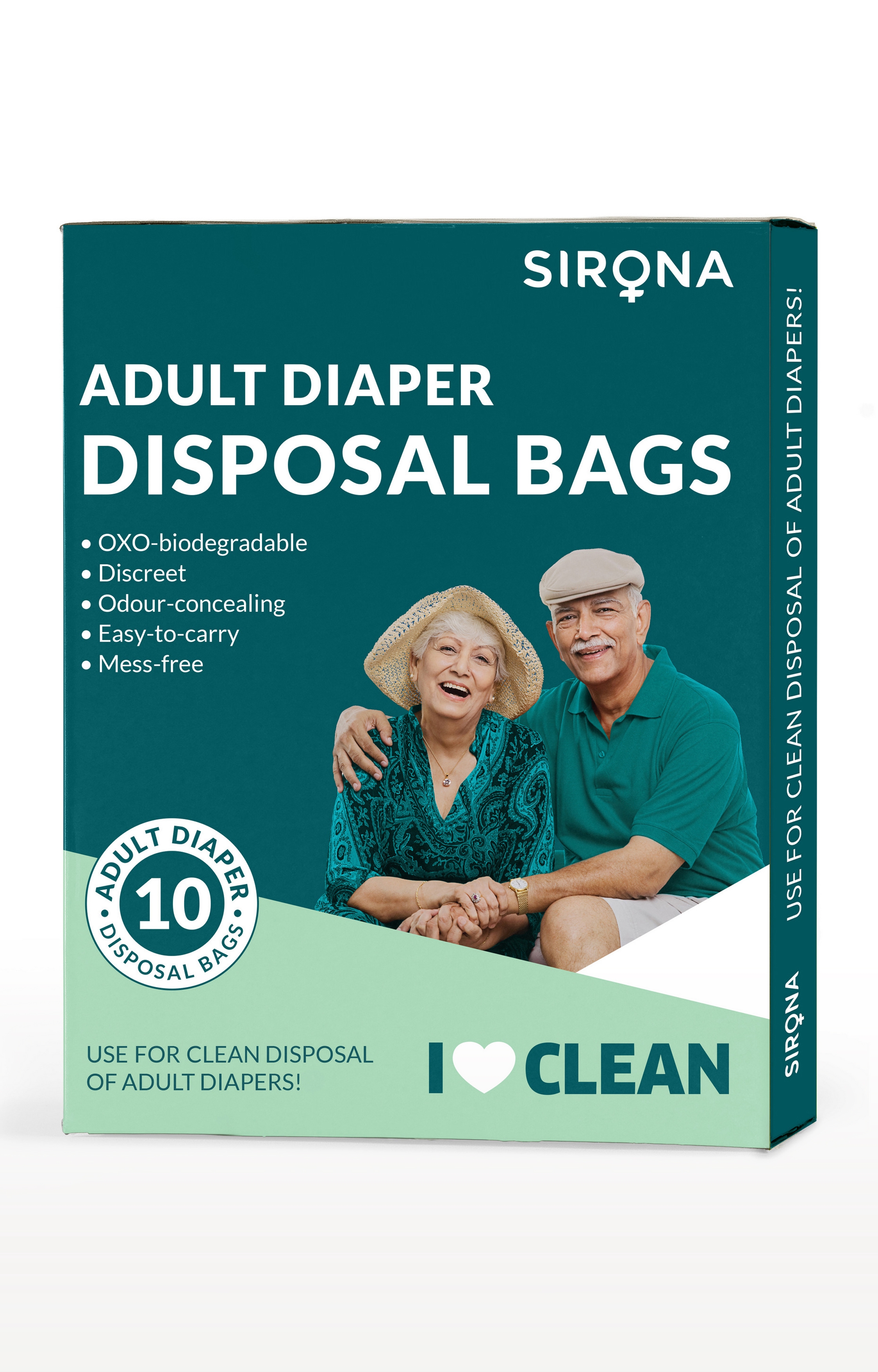 Sirona | Sirona Premium Adult Diaper Disposal Bags 10 Bags 0