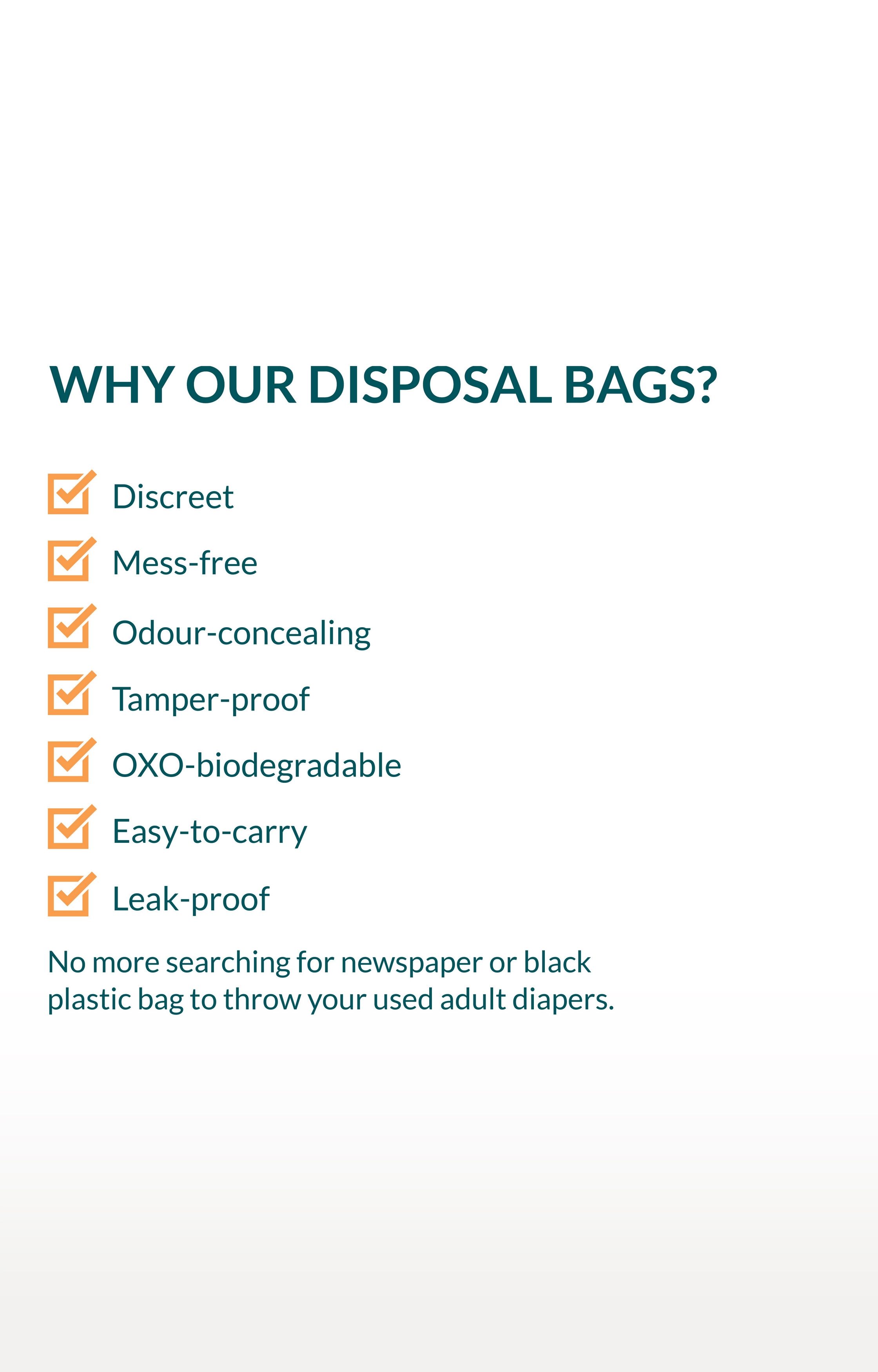Sirona | Sirona Premium Adult Diaper Disposal Bags 10 Bags 6