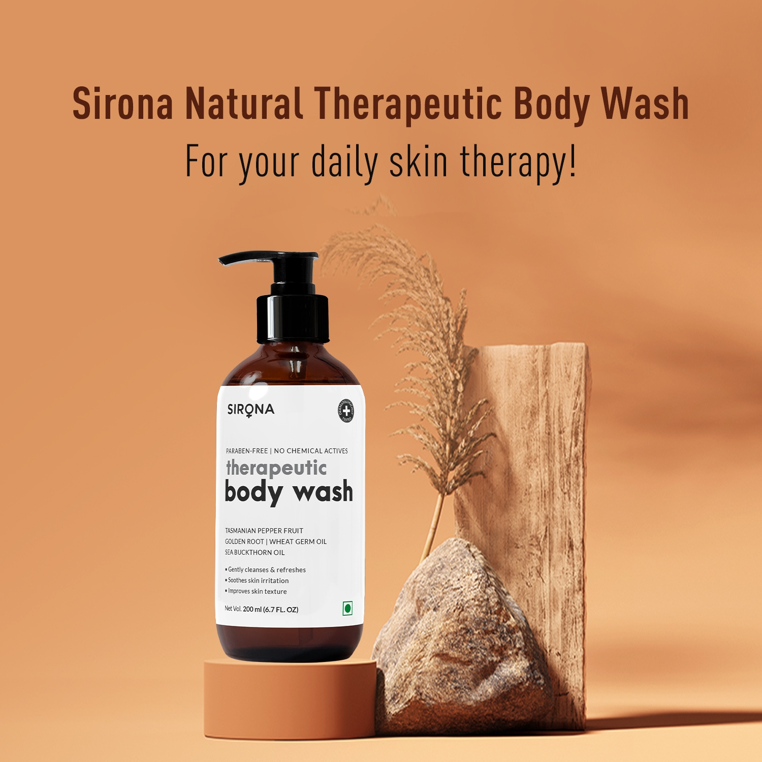 Sirona | Sirona Natural Anti Fungal Therapeutic Body Wash With 5 Magical Herbs - 200 Ml 1