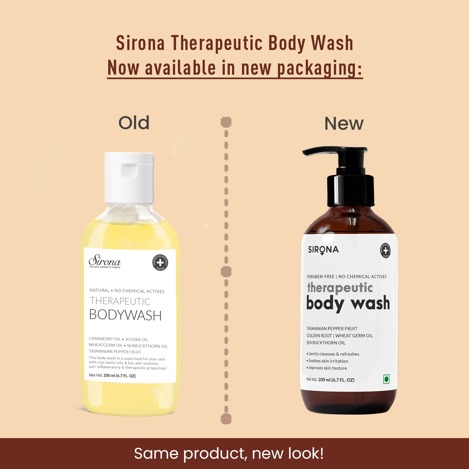 Sirona | Sirona Natural Anti Fungal Therapeutic Body Wash With 5 Magical Herbs - 200 Ml 8
