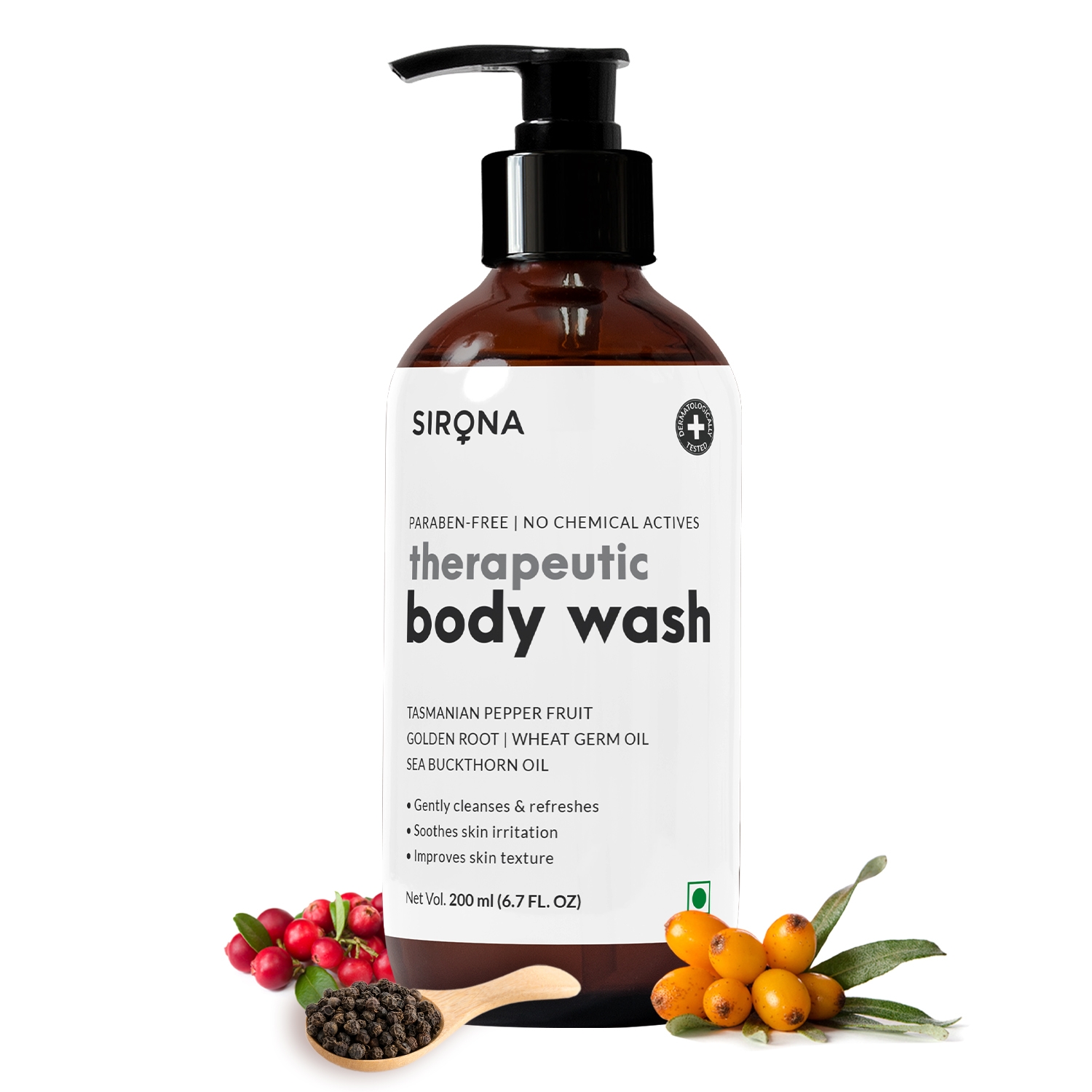 Sirona | Sirona Natural Anti Fungal Therapeutic Body Wash With 5 Magical Herbs - 200 Ml 0