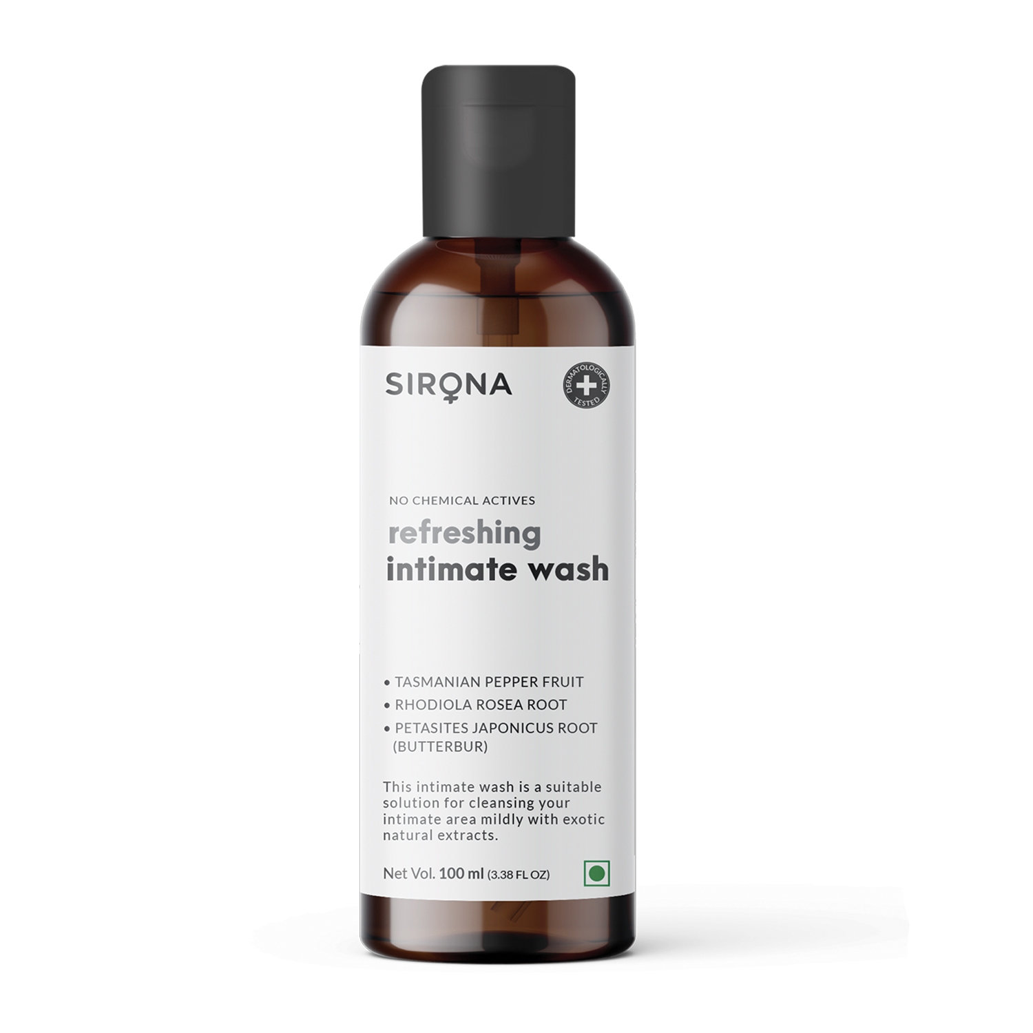 Sirona | Sirona Natural Ph Balanced Intimate Wash With 5 Magical Herbs & No Chemical Actives For Men And Women - 100 Ml 0