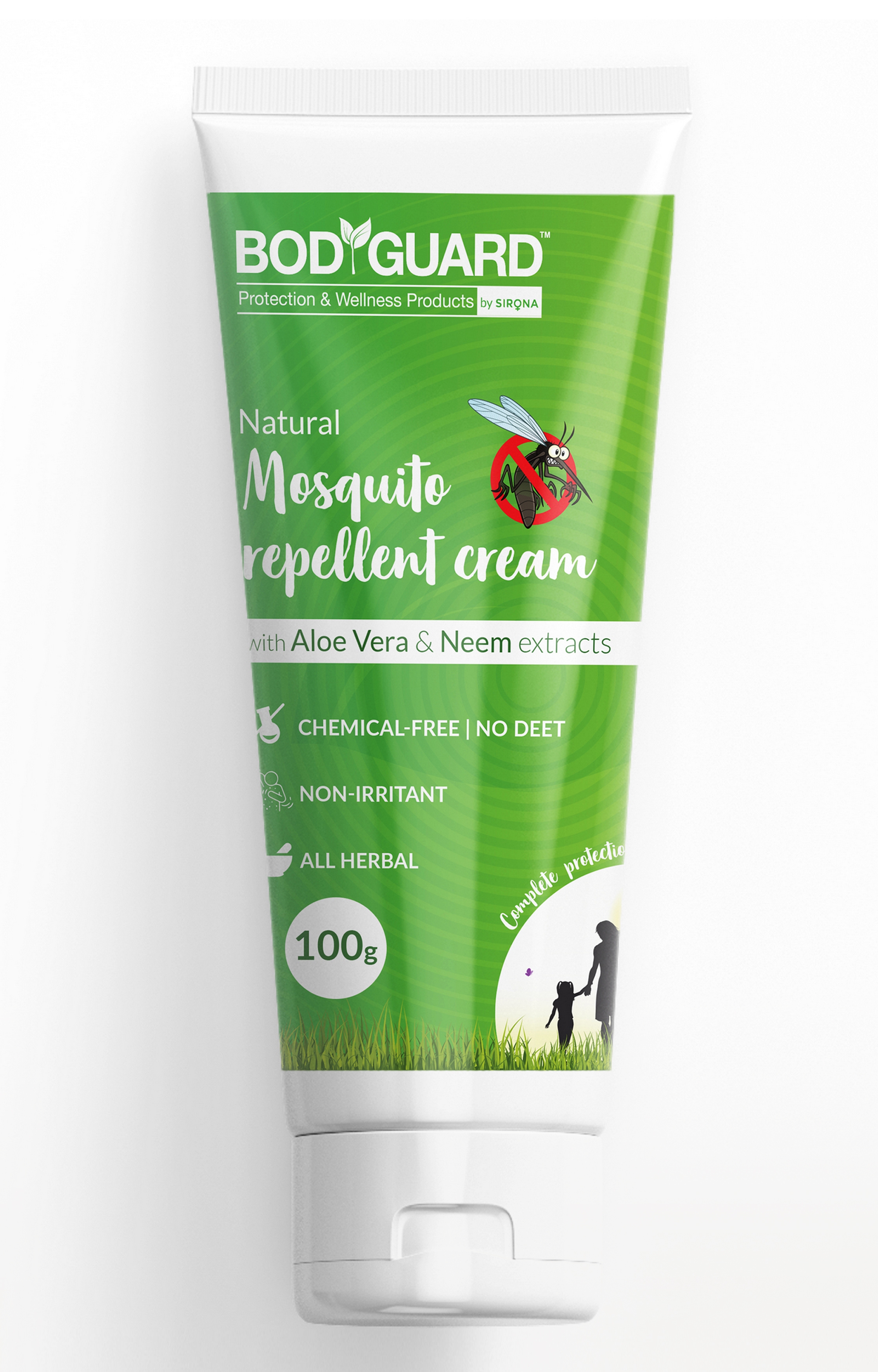 Bodyguard | Bodyguard Natural Mosquito Repellent Cream With Aloe Vera And Neem Extracts - 100 Gm 1
