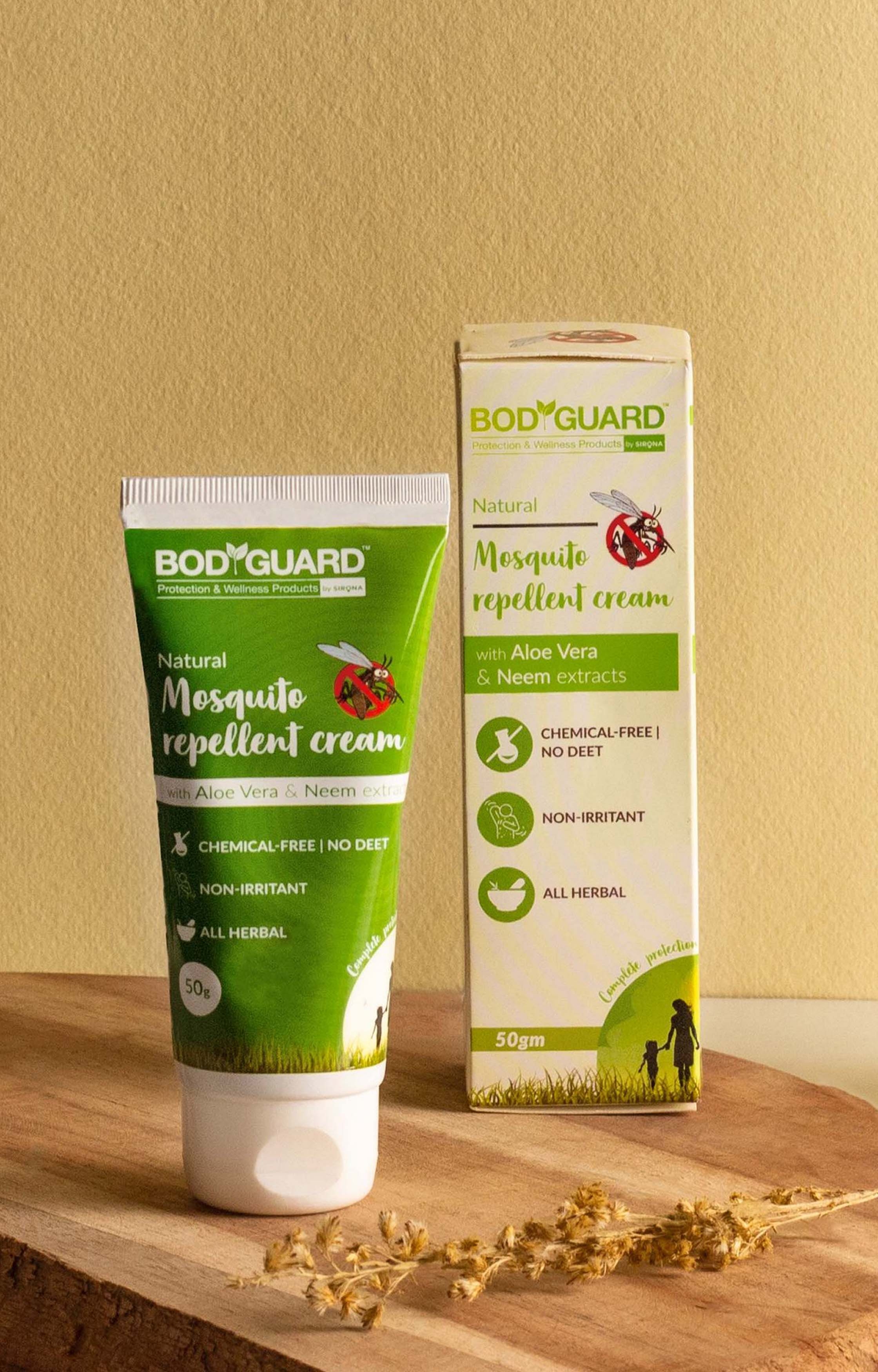 Bodyguard | Bodyguard Natural Mosquito Repellent Cream With Aloe Vera And Neem Extracts - 100 Gm 9