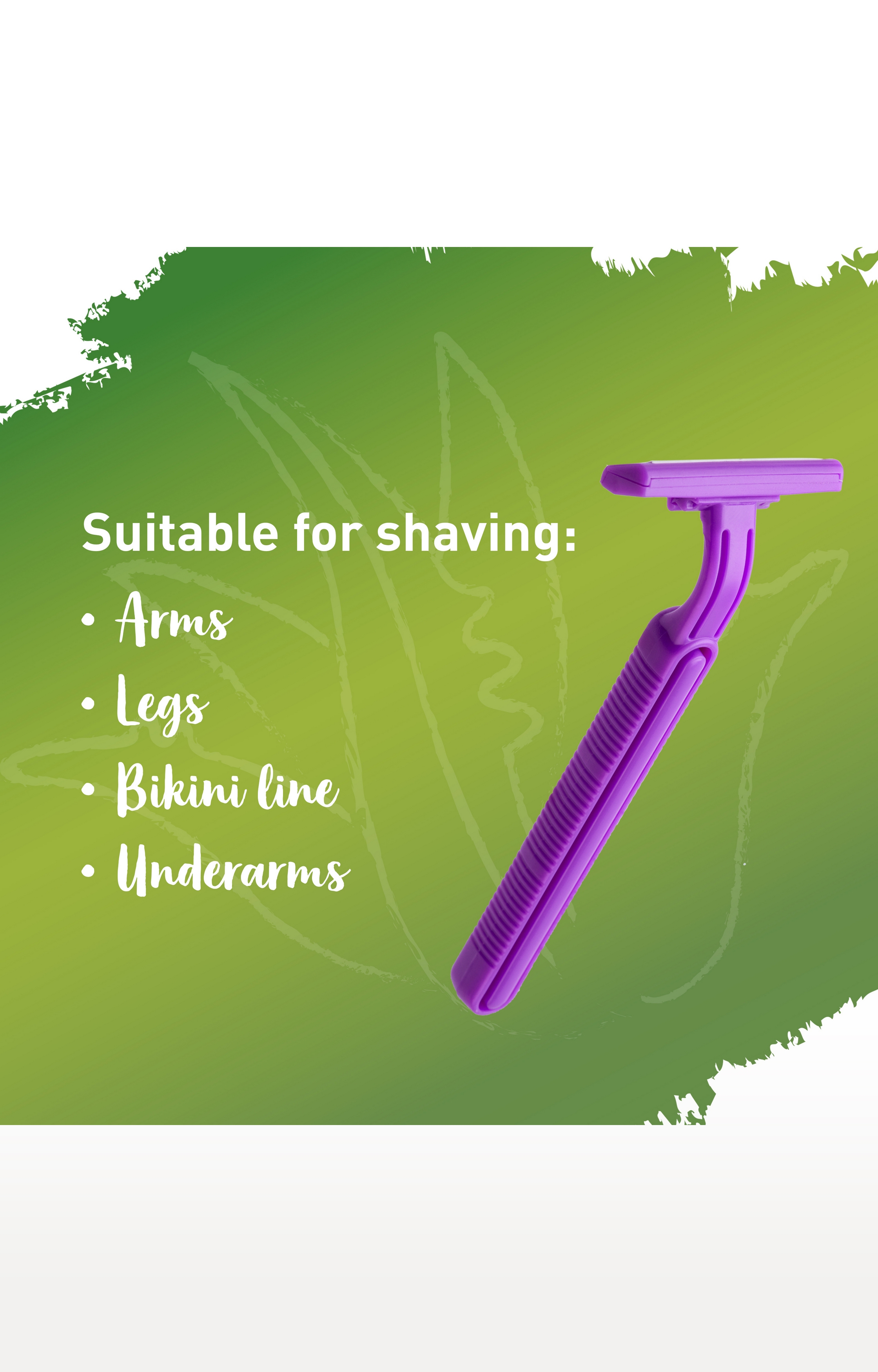 Sirona | Sirona Disposable Shaving Razor For Women With Aloe Boost - Pack Of 5 7