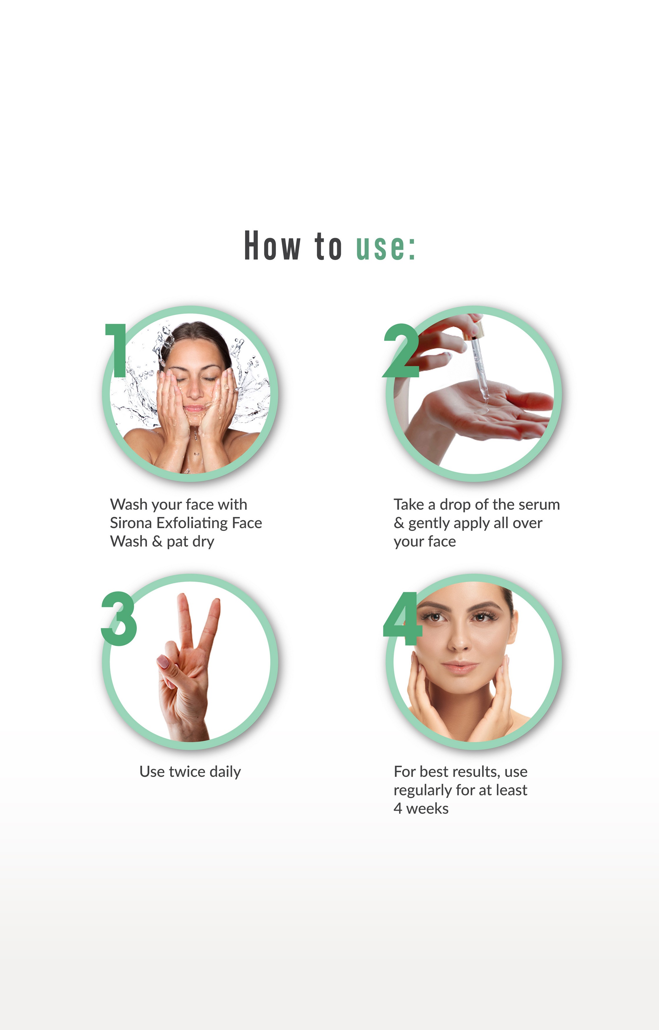 Sirona Depigmentation Face Serum - 30 Ml With Niacin amide, Vitamin C, Alpha Arbutin And Licorice Root Extract