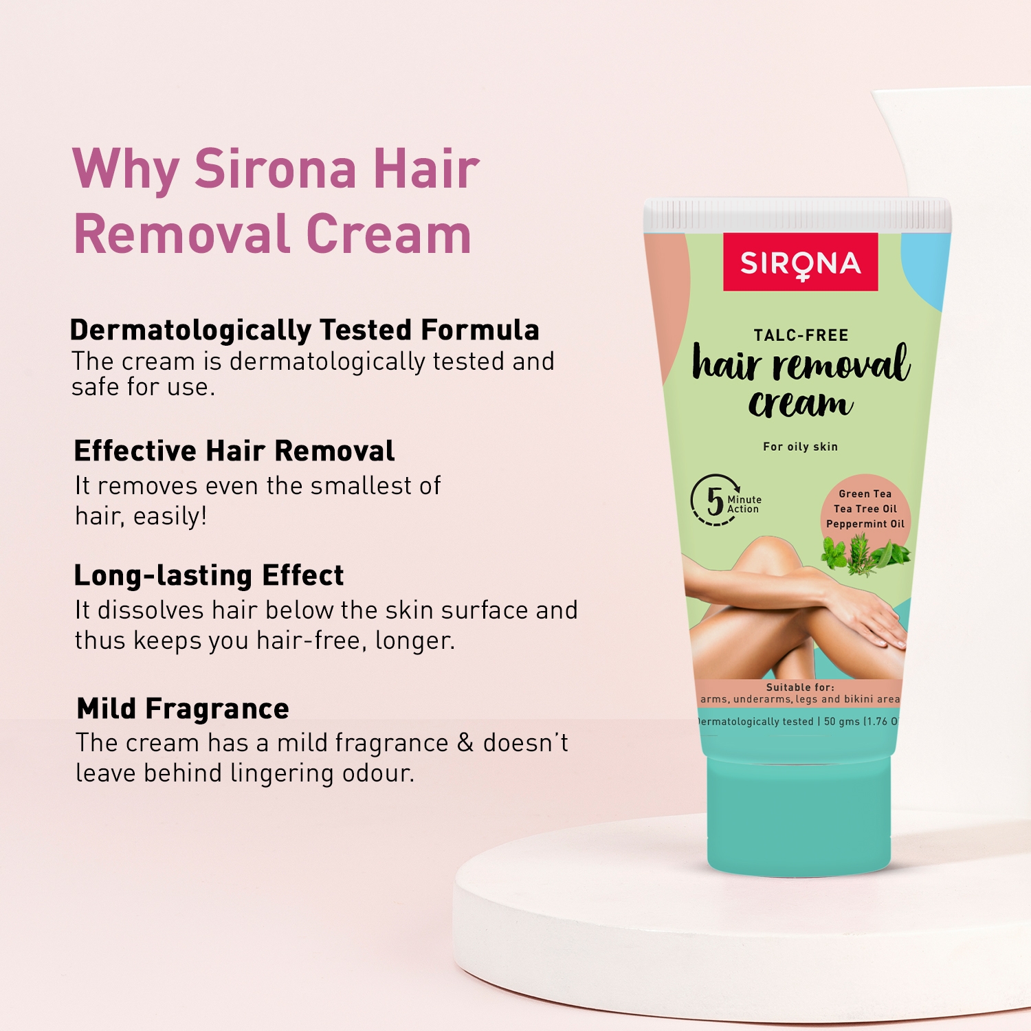 Sirona | Sirona Normal Skin With Green Tea & Tea Tree - 50 Gm 1