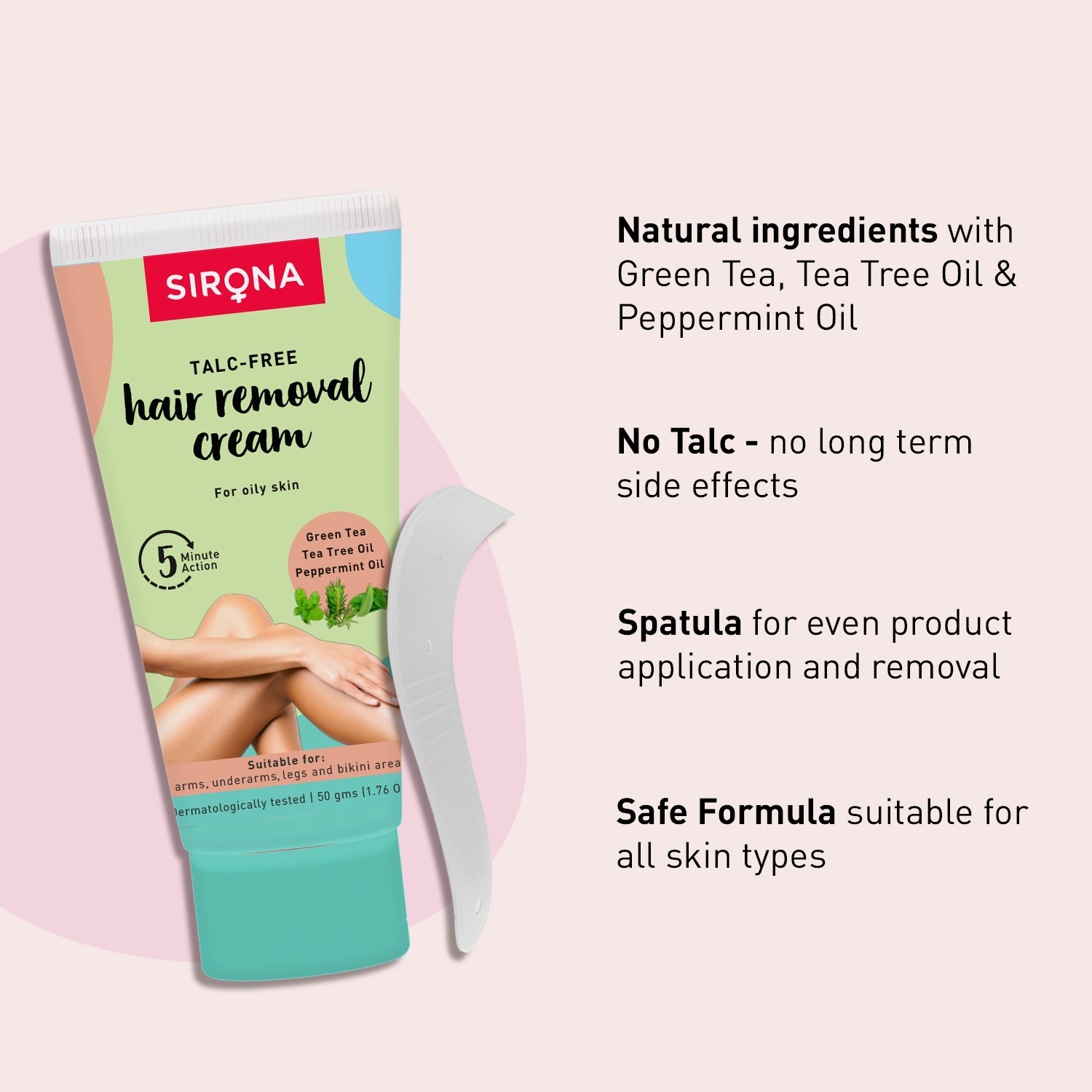 Sirona | Sirona Normal Skin With Green Tea & Tea Tree - 50 Gm 3