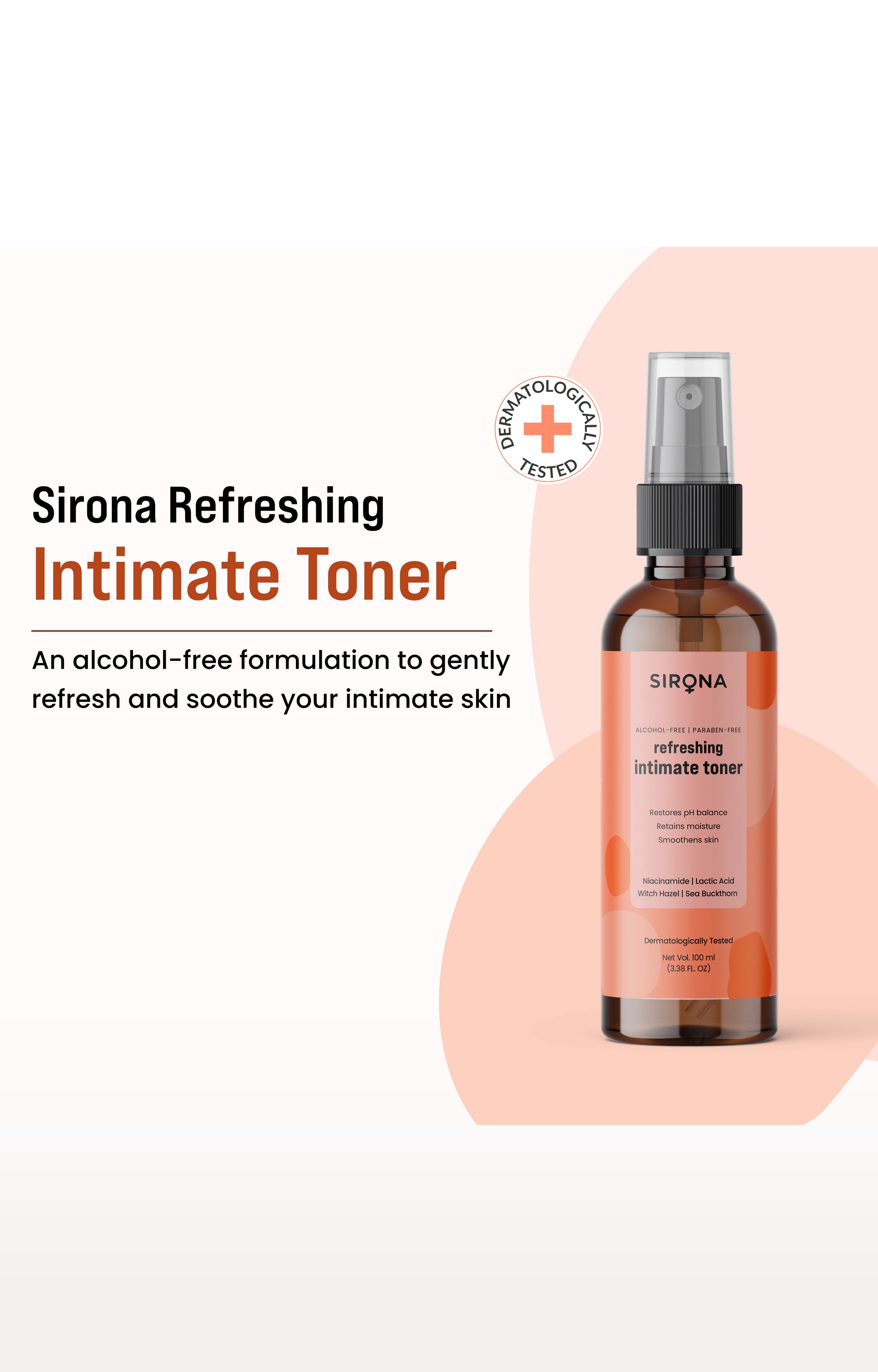 Sirona Intimate Toner - 100 Ml