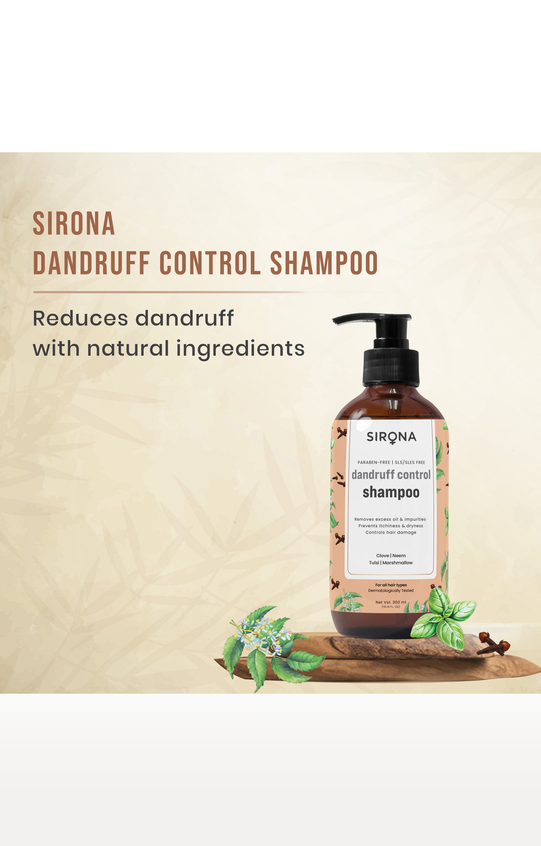 Sirona | Sirona Anti Dandruff Shampoo + Anti Dandruff Conditioner  5