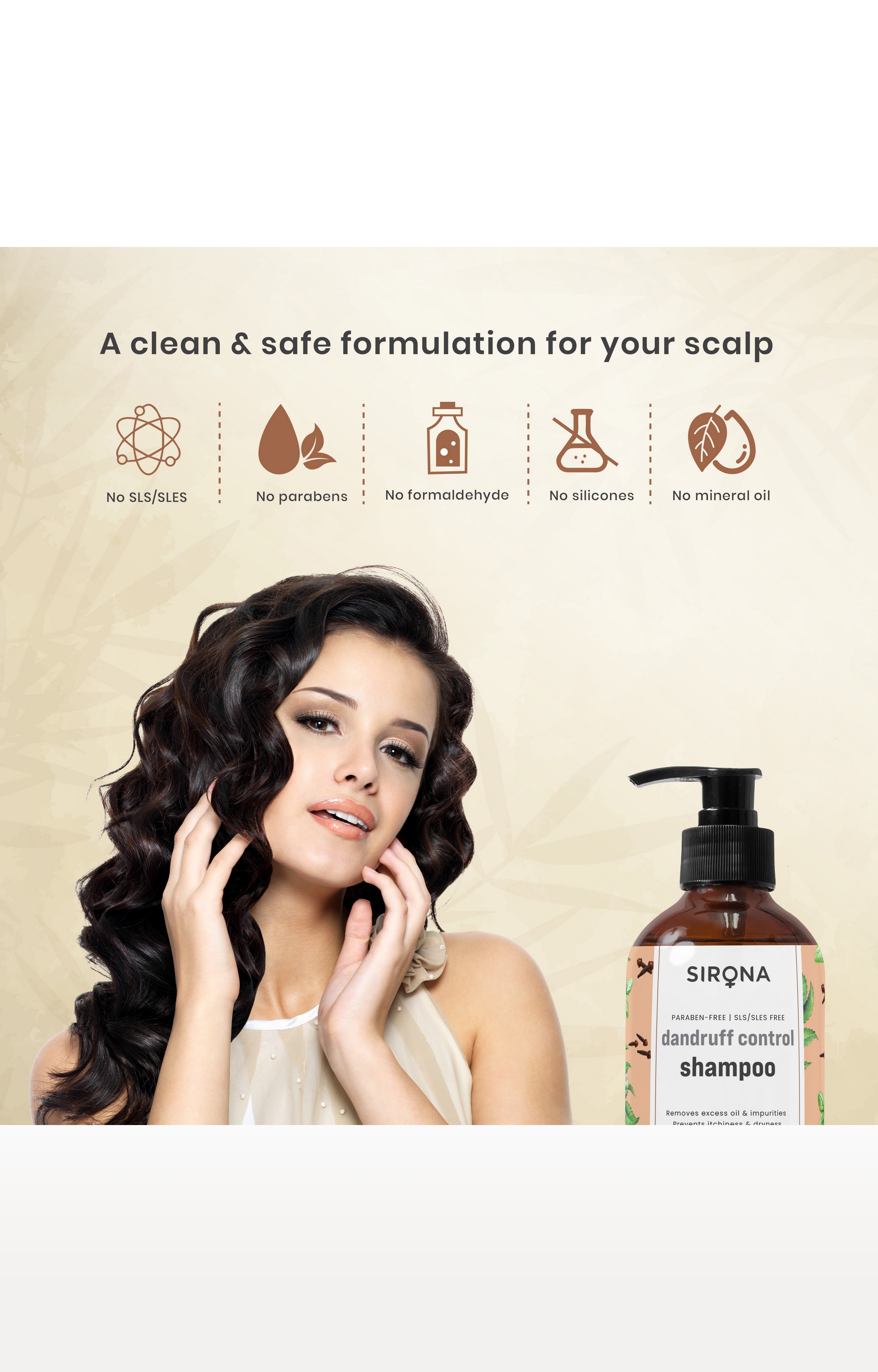 Sirona | Sirona Anti Dandruff Shampoo + Anti Dandruff Conditioner  3