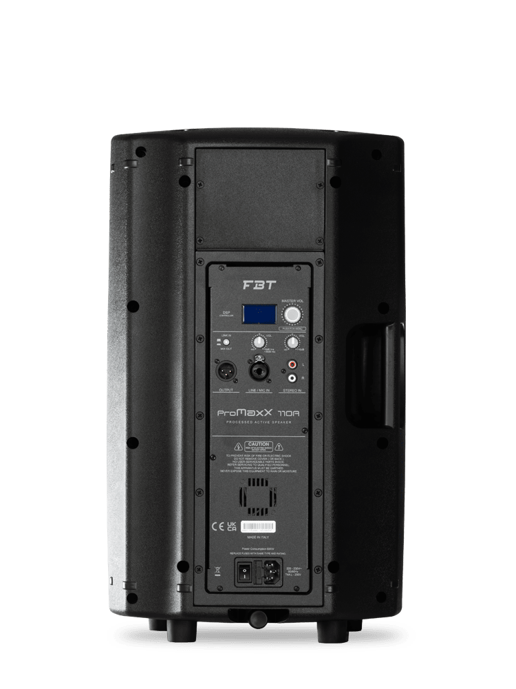 FBT PROMAXX 110A 10-inch 900W Active PA Loudspeaker with DSP 4