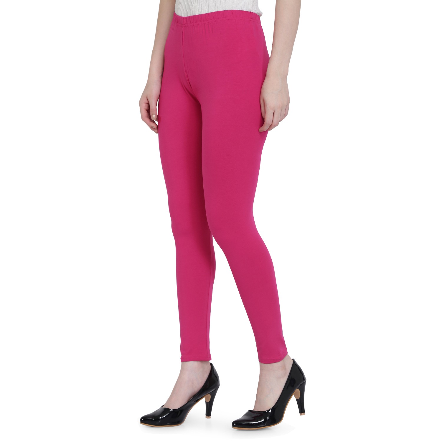 Spiffy Women Full Length Casual Magenta Leggings