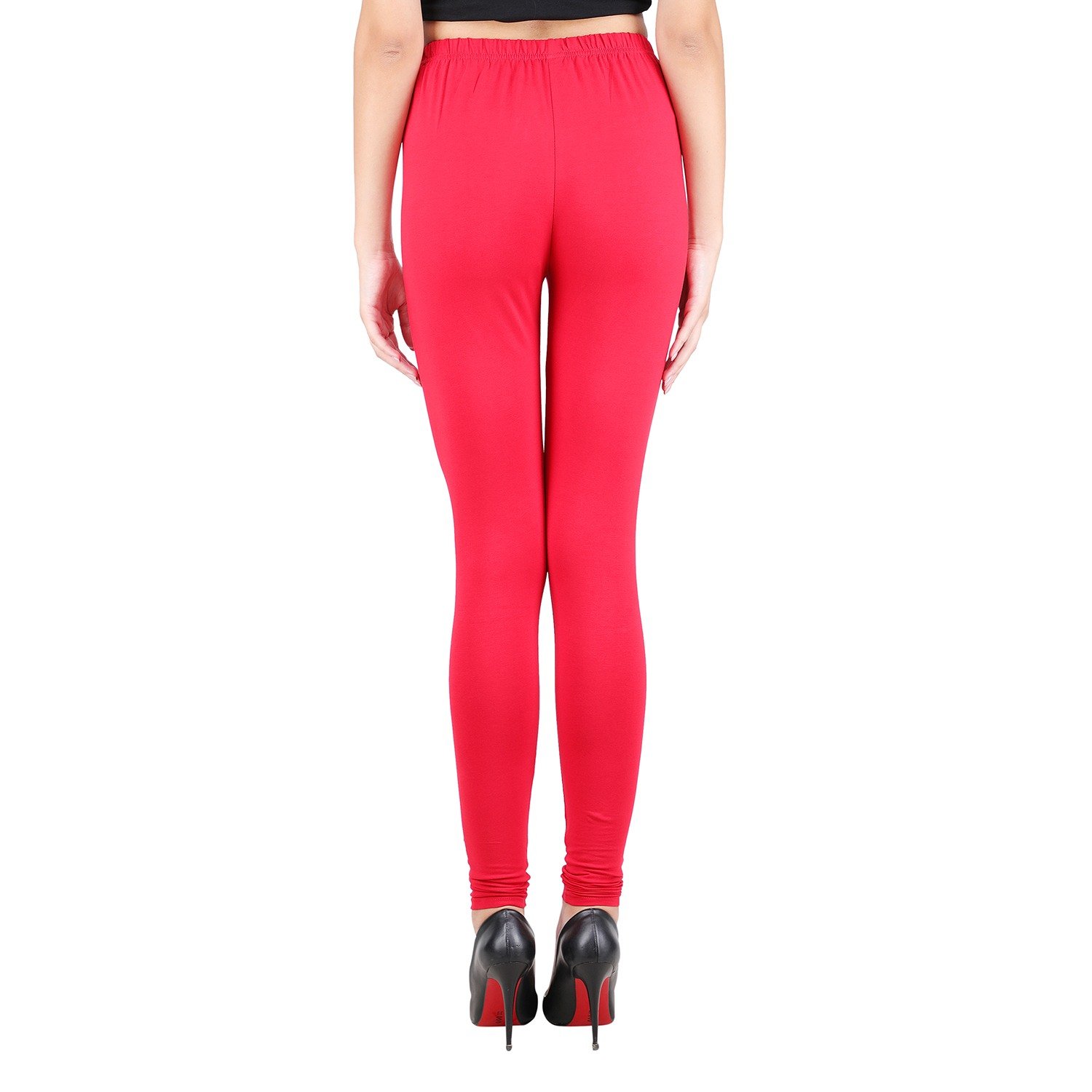Spiffy Women Full Length Casual Red Leggings