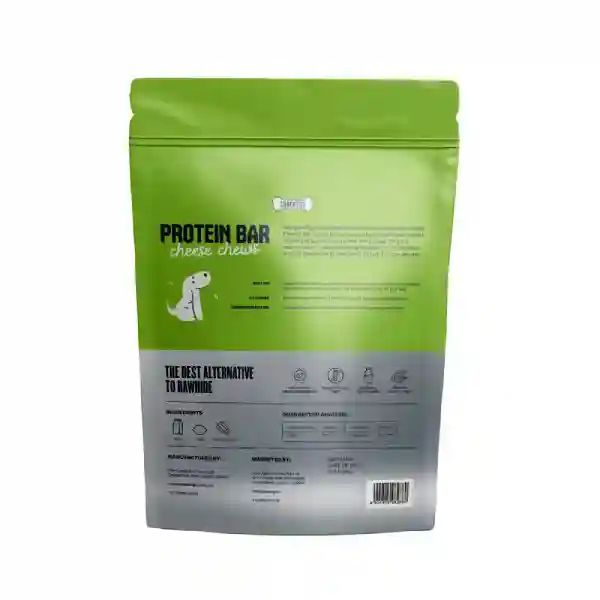 Snackers Protein Bar Cheese Chews Dog Treats - Medium