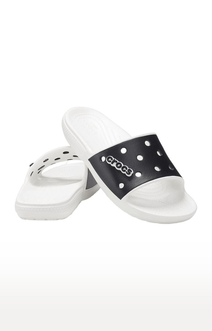Mens white crocs flip flops outlet