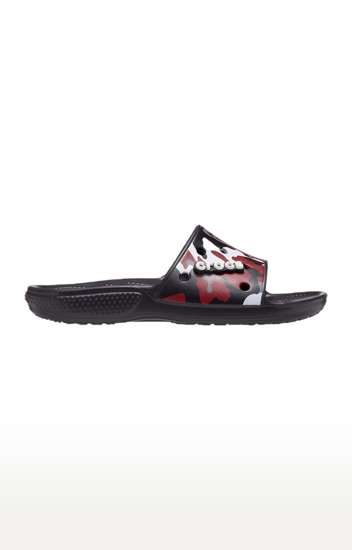 Camo Red Black And White Crocs Crocs Unisex-adult Classic Crocs
