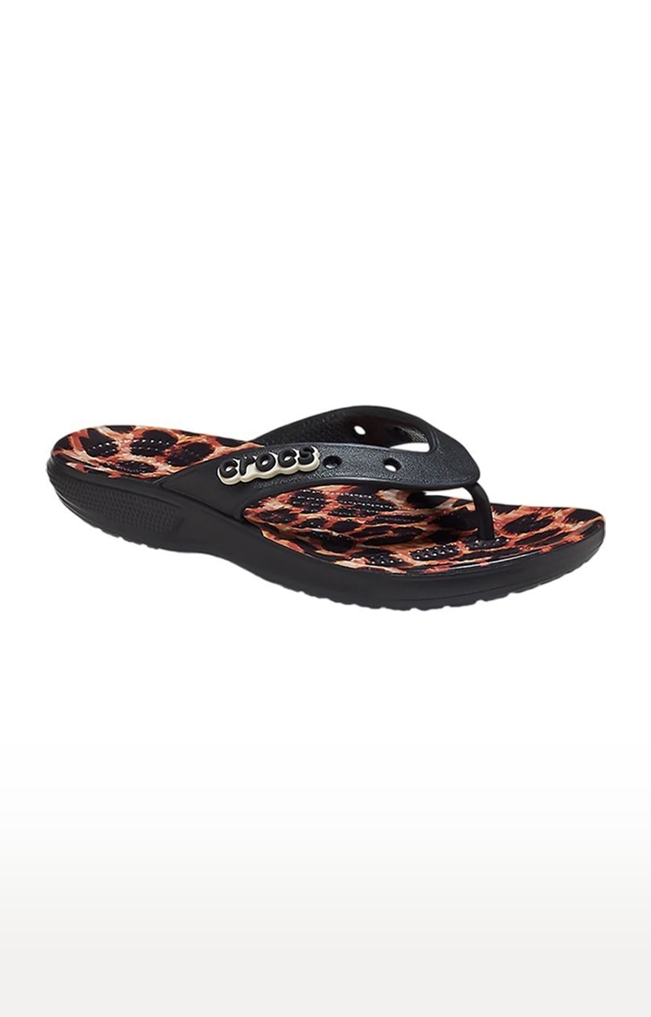 Crocs | Men's Black Solid Slippers 0
