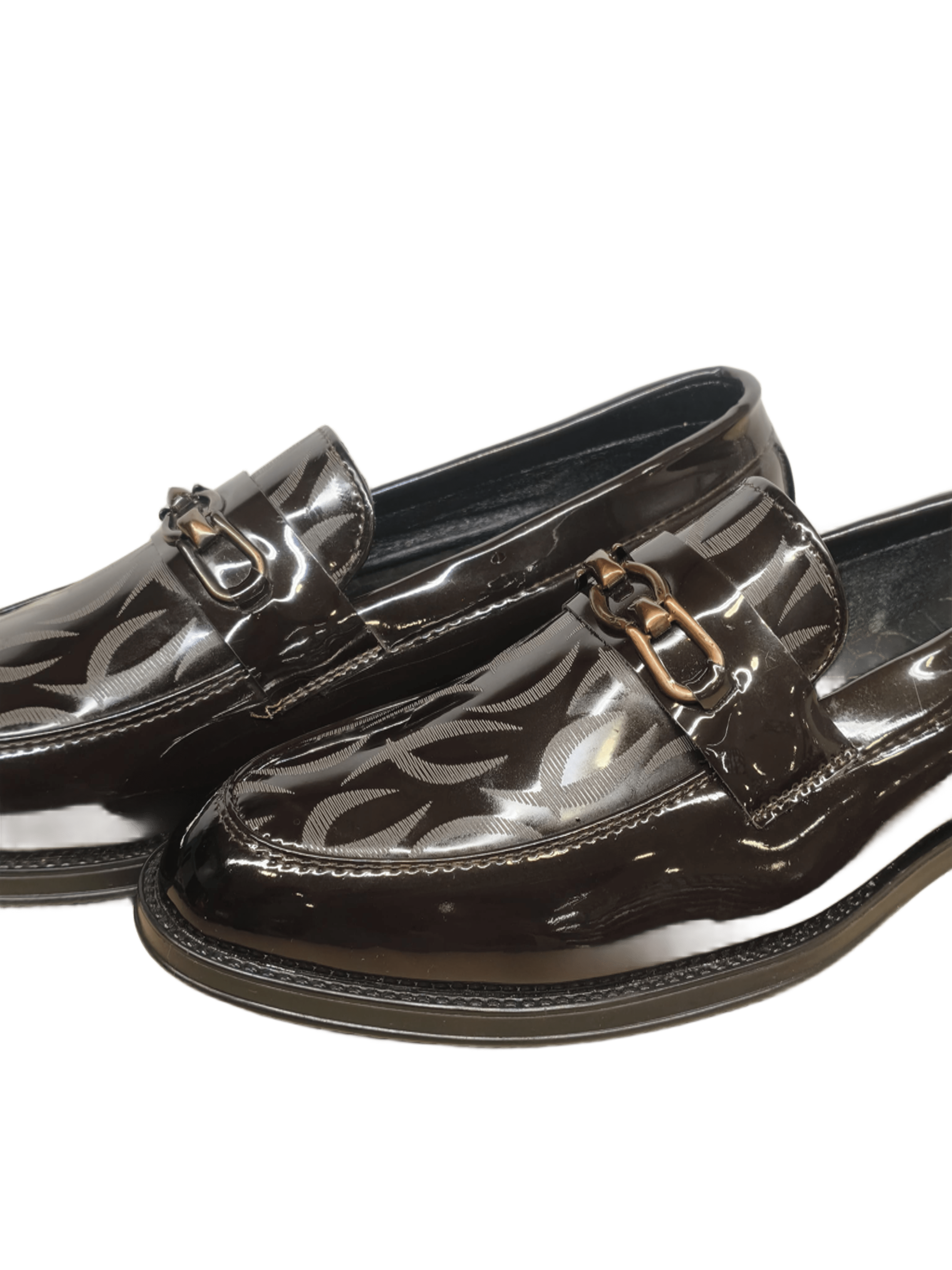 Zara Men's Brown Raxine Horsebit Slip-On Loafers
