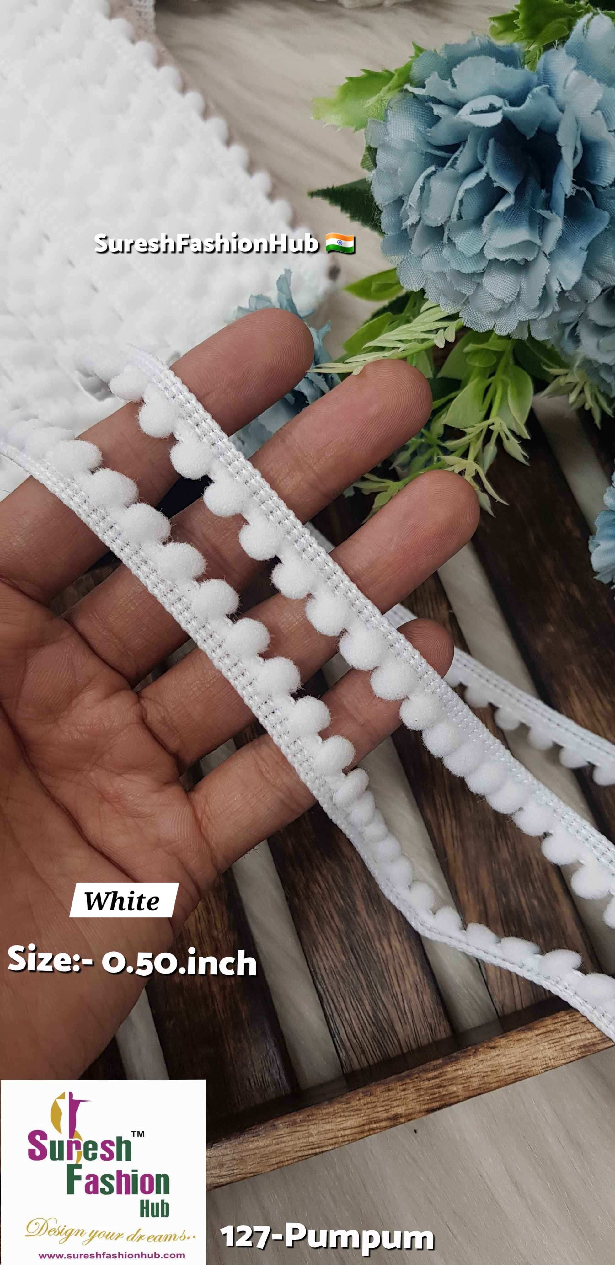 PumPom Ball Cotton Lace