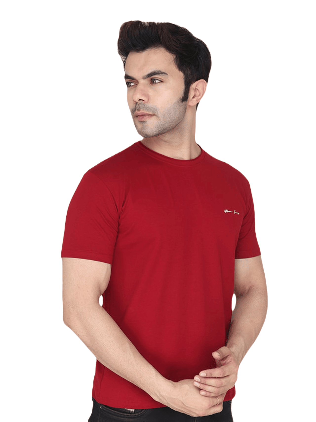 Albion Mens K.Devraj Red T-Shirts