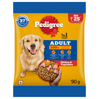 Pedigree Adult Chicken And Veg 90g – (Best Before Jul’26)