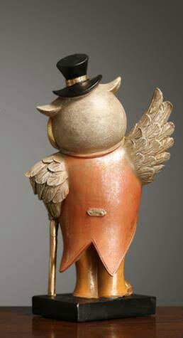 Charming Owl Decorative Owl
