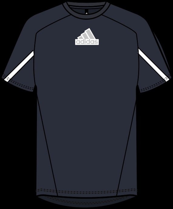 Adidas Kids Boys T-Shirts Blue
