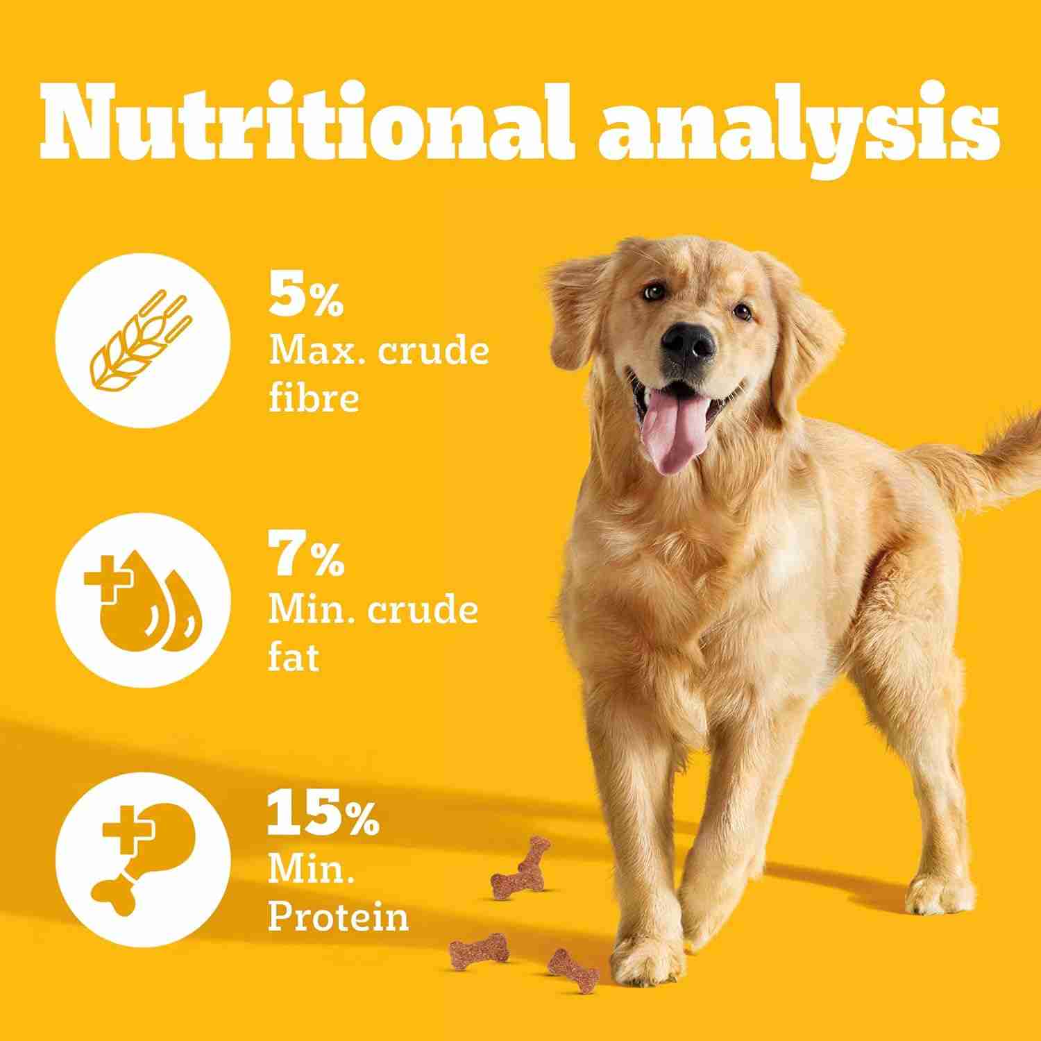 Pedigree Biscrok Protein & Calcium Biscuits for Dogs with Milk & Chicken 900 g