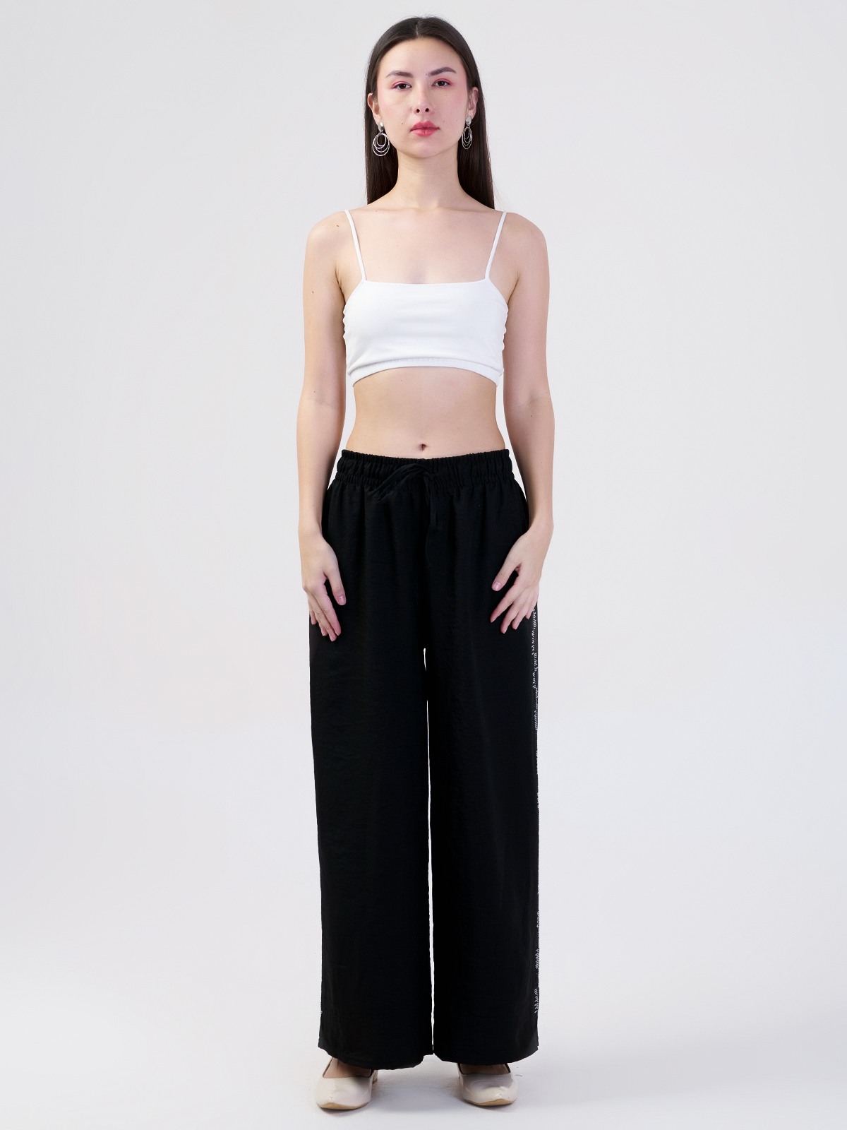 ALBION SMART LADIES BLACK HAREM PANT