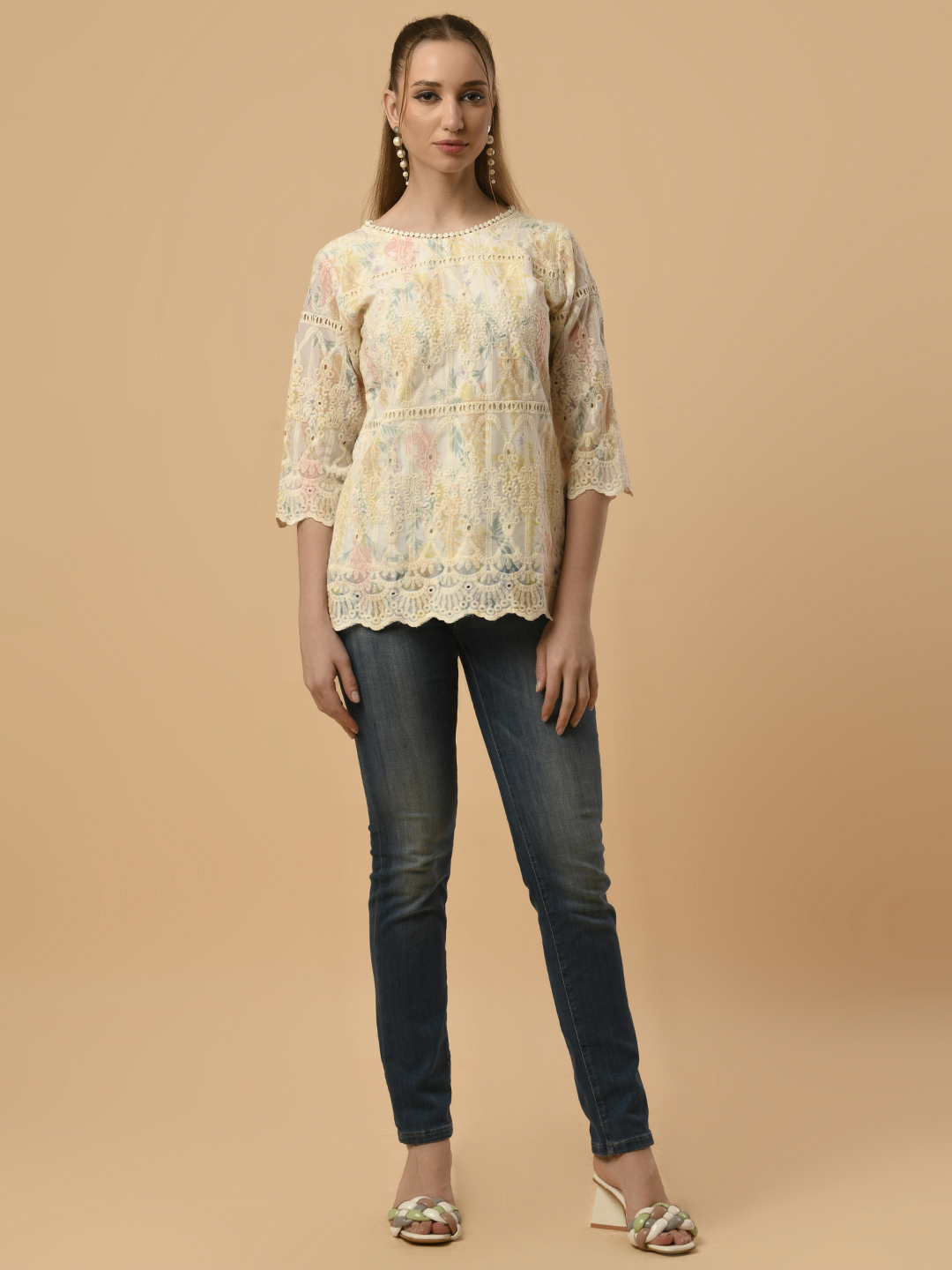 ALBION SMART LADIES B (BIEGE) TOP