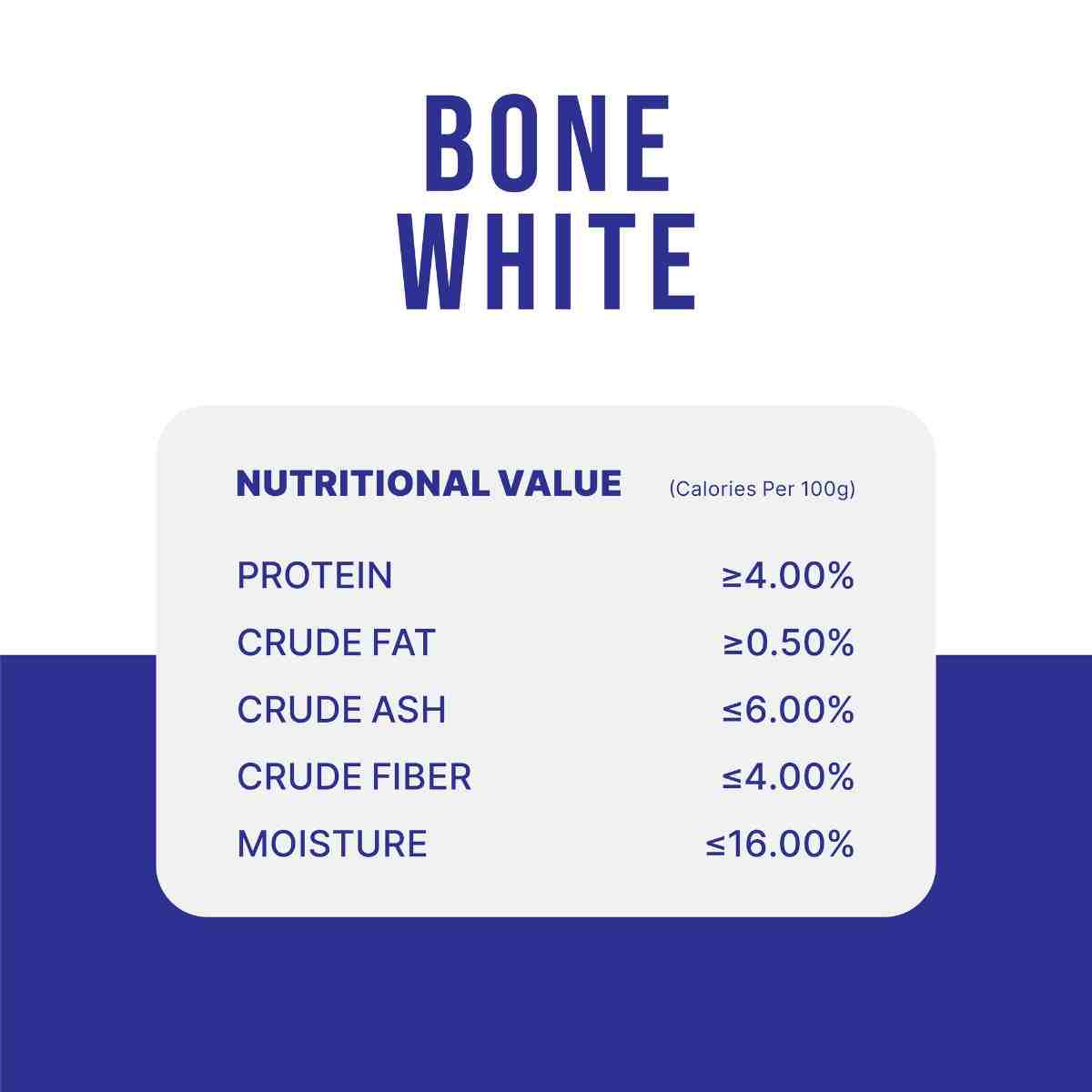 Snackers Non Rawhide Chews Bone White for Dogs, 225 g