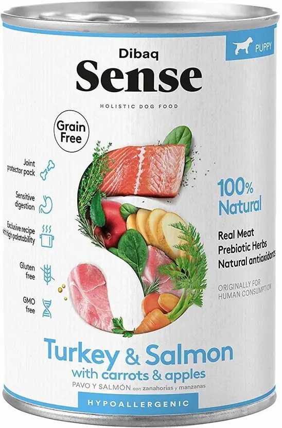 Dibaq Sense Salmon Cane Wet Dog Food 380g