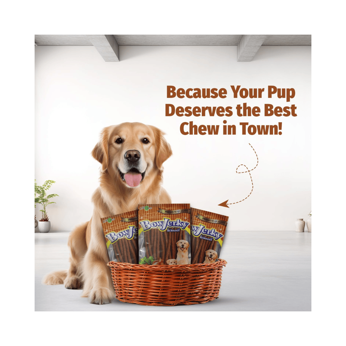 Rena Bow Jerky Liver Dog Treat - 800 Gm
