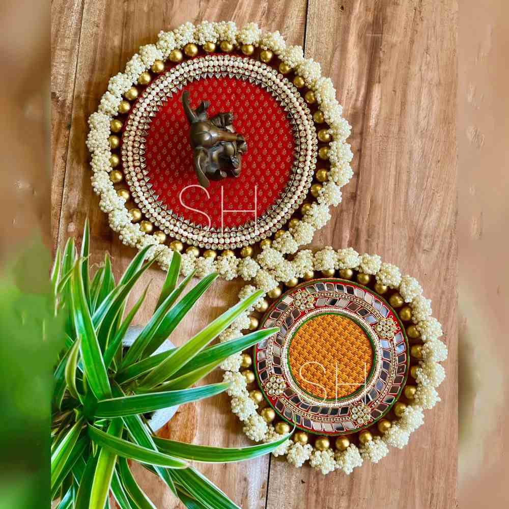 Royal Rangoli for T-Light Base